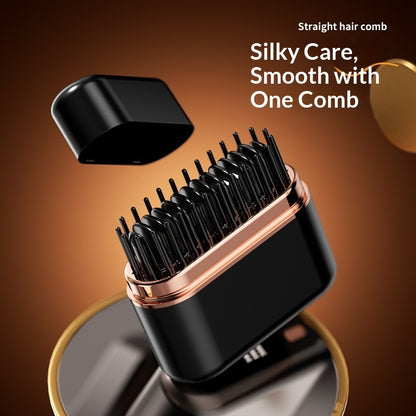 Mini Wireless Charging Straightening Comb Travel Portable Ultra-long Battery Life