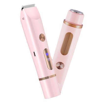 Only Private Parts Armpit Double-headed Lady Shaver Electric Mute
