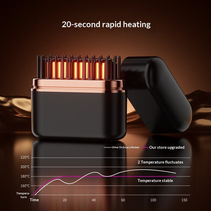 Mini Wireless Charging Straightening Comb Travel Portable Ultra-long Battery Life