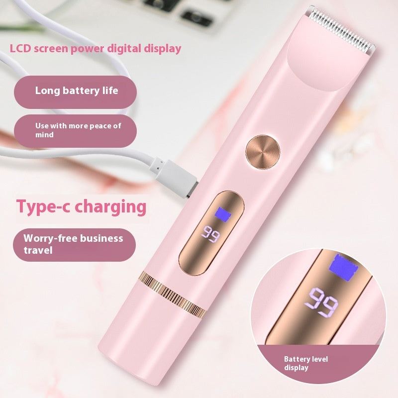 Only Private Parts Armpit Double-headed Lady Shaver Electric Mute