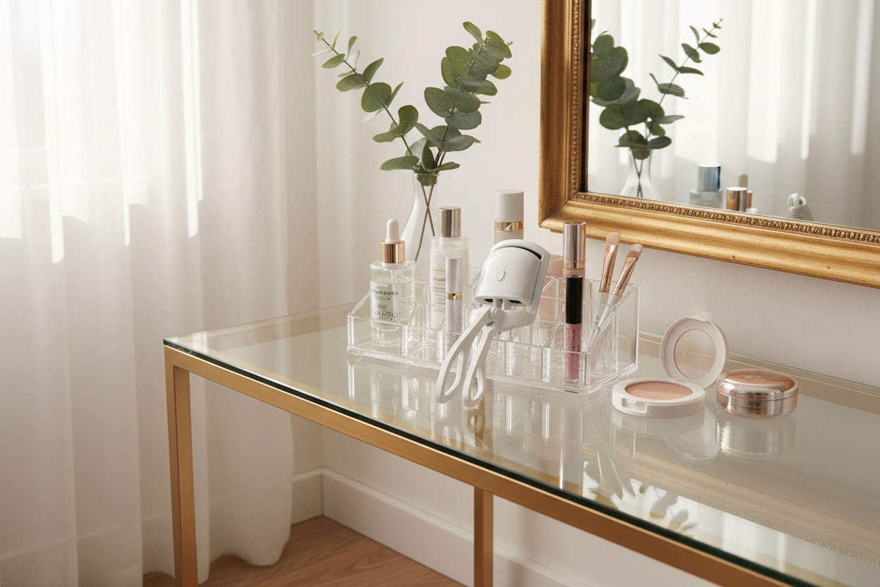 Morning light vanity scene